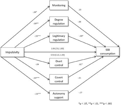 Path Diagram For The Maternal Multiple Mediator Model Coef Fi Cient