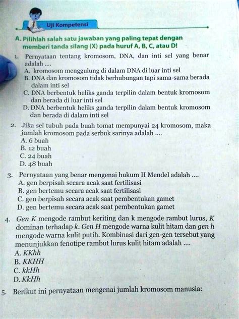 Solved Kak Bantu Jawab Dong Uji Kompetensi A Pilihlah Salah Satu