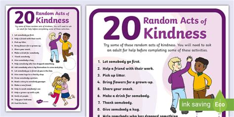 World Kindness Day Poster Primary Resource Twinkl