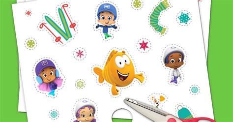 Nick Jr. Winter Stickers | Nickelodeon Parents