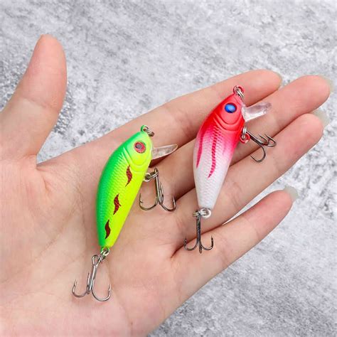 Topwater Hard Floating Swing Crankbait With 3D Eyes Striped Bionic Bait