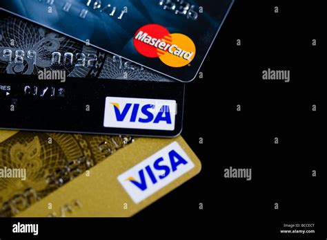 Credit Card Cutout Stock Photo Alamy