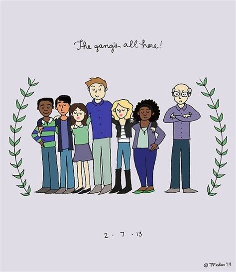 The 101 Best Pieces Of "Community" Fan Art | Community tv show ...