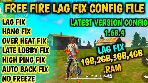 Free Fire Lag Fix Gb Ram Fix Lag Free Fire Update Auto Back