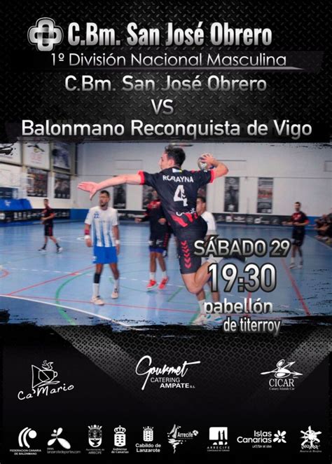 El Cb San Jos Obrero Busca Afianzarse Ante El Reconquista De Vigo