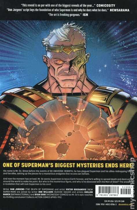 Superman Action Comics The Oz Effect TPB 2019 DC Comic Books