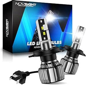 Amazon NOVSIGHT Luz antiniebla H4 de 16000 lúmenes 300 luz LED