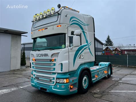 Ciągnik siodłowy Scania R500 V8 EEV FULL OPTION INTERIOR LEATHER