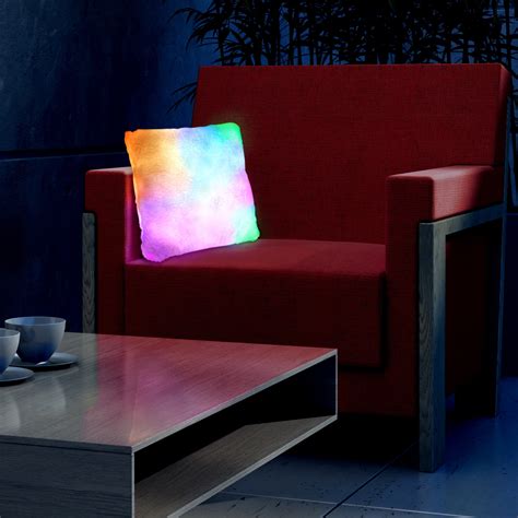 Flashingblinkylights Light Up Pillow With Slow Color Changing Led