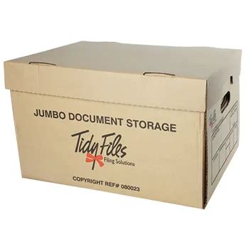 Tidy Files A Jumbo Document Storage Box Kraft