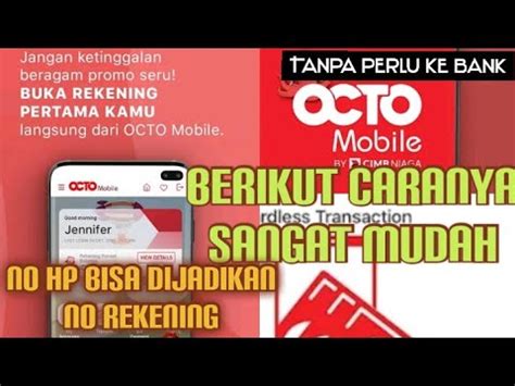 Cara Daftar Octo Mobile Rekening Ponsel Cimb Niaga Terbaru YouTube