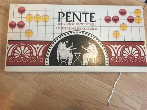 Vintage Parker Brothers PENTE Board Game 1984 Complete Rare Vintage 1980's Board Game Near Mint ...