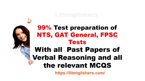 Nts Gat General Fpsc Test Preparation Mcqs Past Paper