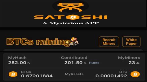 How To Earn From Satoshi Bitcoin Mining App Free Mining Site In Urdu