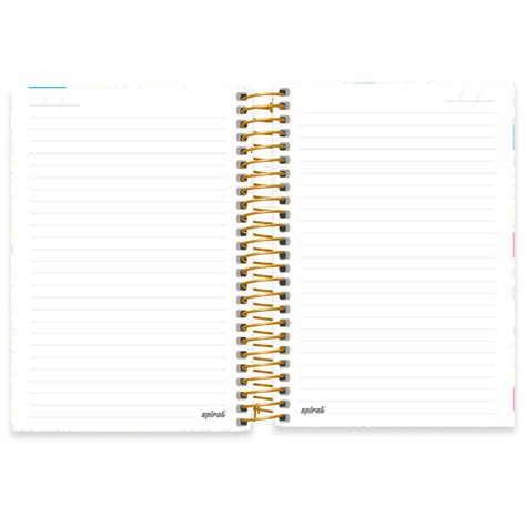 Caderno Capa Dura Espiral Folhas Snoopy Peanuts Spiral Pt