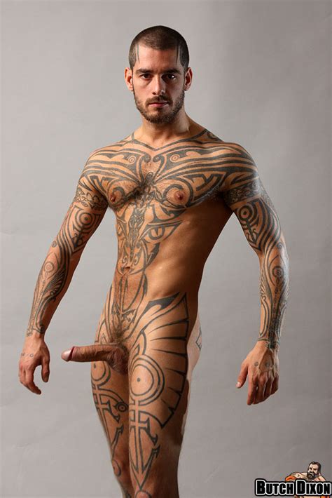 Hall Of Gay Porn Stars Logan Mccree Tattoos All Over