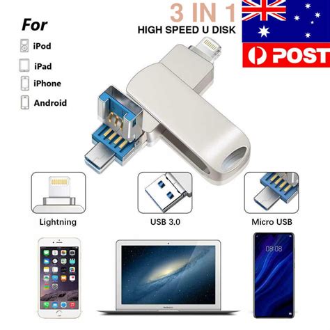 Tb Usb Flash Drive Disk Storage Memory Stick For Iphone Ipad Pc