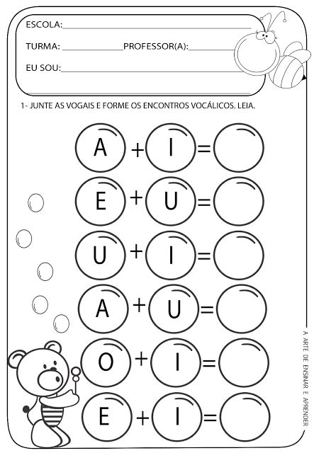 A Arte De Ensinar E Aprender Atividade Pronta Encontros Voc Licos