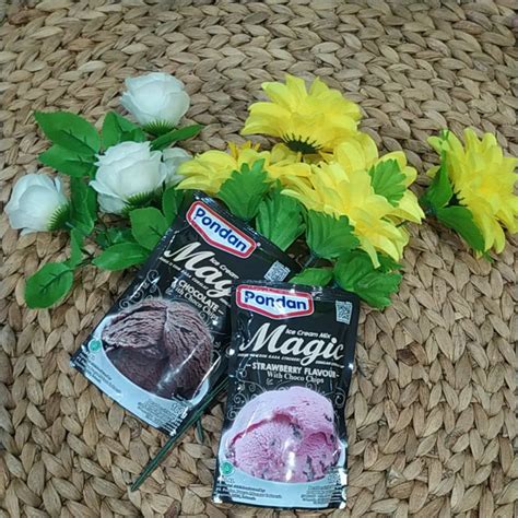 Jual Pondan Ice Cream Mix Magic G Shopee Indonesia