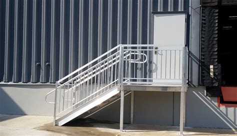 Modular Warehouse Apex Stairs Upside Innovations Installation