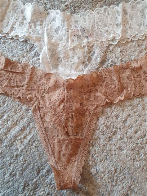 Victoria S Secret Er Set Strings Leo Nude Weiss Neu Gr M Kaufen Auf