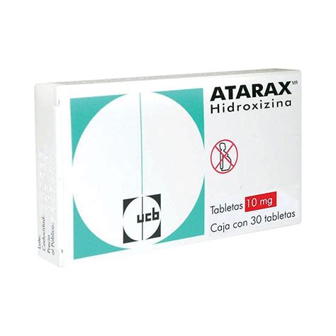 Atarax 10 Mg 30 Tabletas