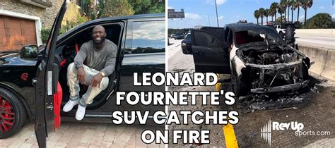 Did Leonard Fournette's Car Catch On Fire And Was He Injured? | | RevUp Sports