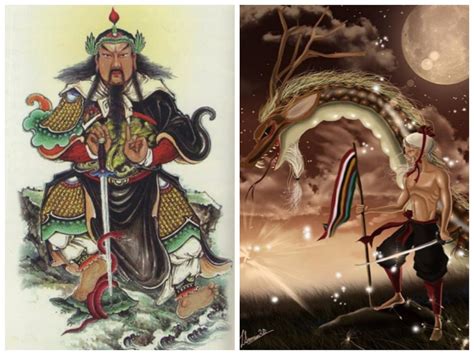 Ancient Chinese And Manipuri Mythical Legends Of War Deities By