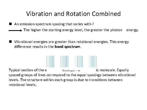 Rotation And Vibration Spectra Rotational States Molecular Spectroscopy