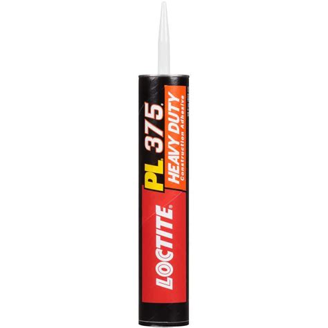 Loctite Pl 375 28 Fl Oz Heavy Duty Voc Construction Adhesive 1390599 The Home Depot