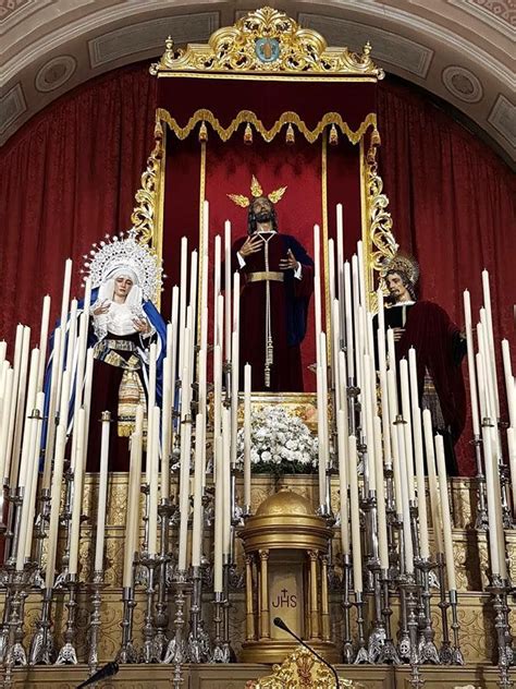 Altar del Quinario de Nuestro Padre Jesús de la Victoria Hermandad de