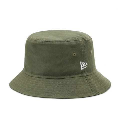 Jual Topi New Era Essential Tapere Bucket Hat Dark Green Original 100