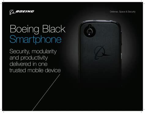 Blackberry Boeing To Develop Self Destruct Mission Impossible Style Phone Ppt