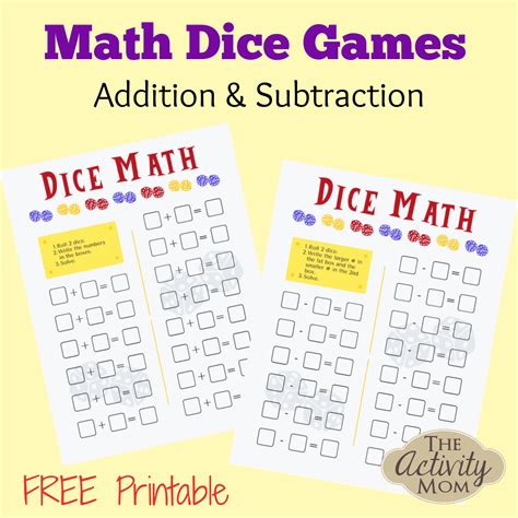 Addition Bingo Math Game Free Printable The Activity Mom