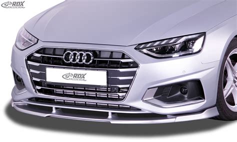 RDX Frontspoiler VARIO X für AUDI A4 8W B9 Facelift 2019 Frontlippe