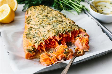 Dijon Baked Salmon Downshiftology