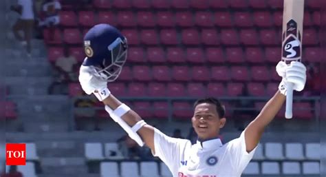 Yashasvi Jaiswal Becomes Third Indian Opener To Hit Century On Test