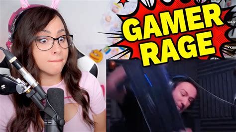 Bunny REACTS To 8 MINUTES OF GAMER RAGE PART 5 YouTube