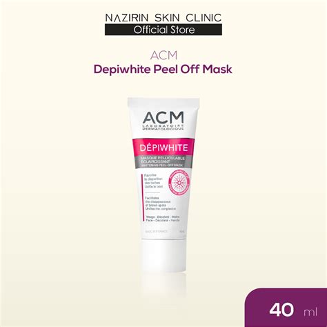 Nsc Acm Depiwhite Whitening Peel Off Mask 40ml Short Expiry