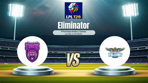 Colombo Strikers Vs Kandy Live Scores Eliminator Lpl Live Gm