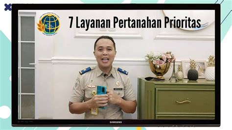 Tujuh Layanan Pertanahan Prioritas Prioritas Atr Bpn Youtube