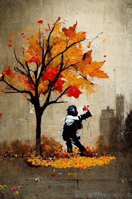 Herbst X Banksy V Poster Von Decker Studios Printler