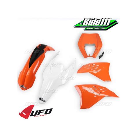 Kit plastiques UFO Complet KTM 125 à 530 EXC et EXCF