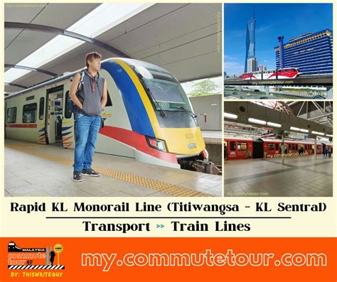 Rapid KL Monorail Line Schedule Fare Route Map