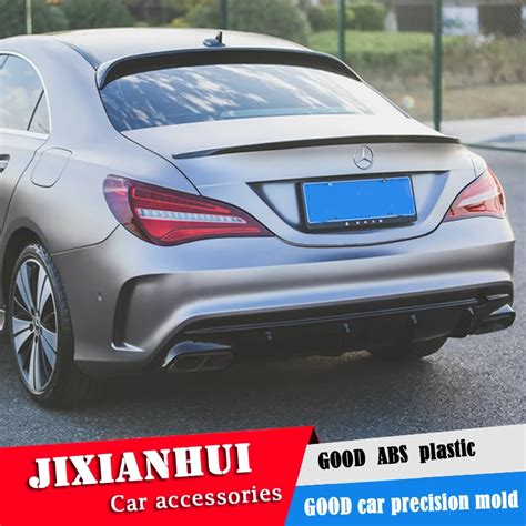 PAINTED MERCEDES BENZ W117 CLA Class Sedan Roof Window Spoiler PUF 2015