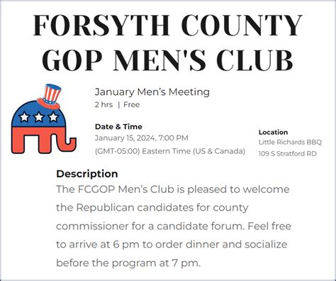 Special Edition Forsyth County Republican Party