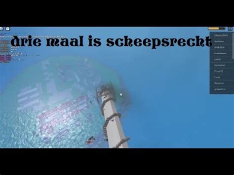 Drie Maal Is Scheepsrecht Roblox Nds 53 YouTube