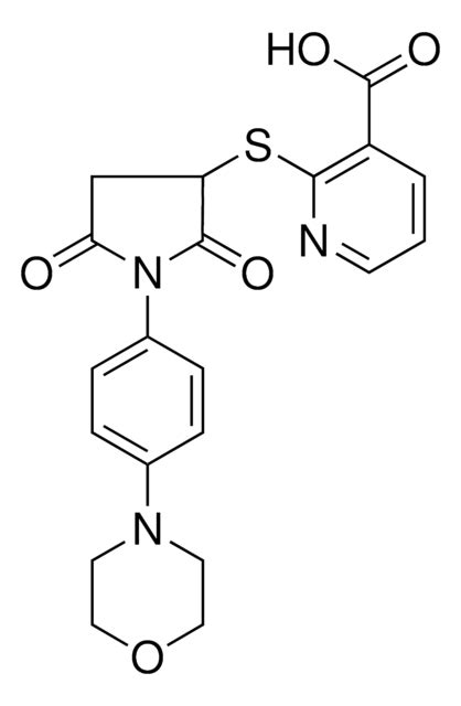 Morpholinyl Phenyl Dioxo Pyrrolidinyl Thio Nicotinic