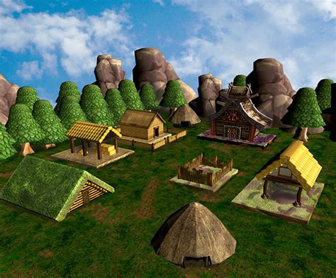 CLASH OF CLANS GAME DESIGN 3D on Behance
