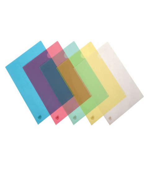 Colour L Shape Folder A4 Pp Big Stationery